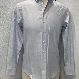 NEW GIORGIO ARMANI Men’s Regular Fit Cotton Button-Up Dress Shirt